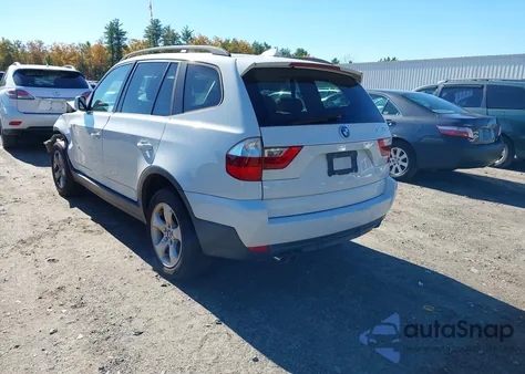 2008 BMW X3 3.0Si из США, поврежденный, VIN WBXPC934X8WJ03771